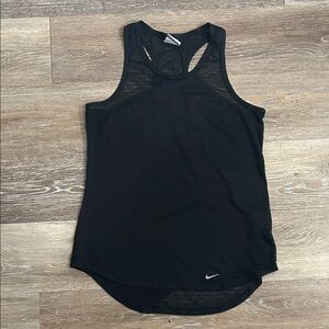 Nike Black Racerback Tank Top